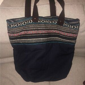 Vintage American Eagle Boho Tote.